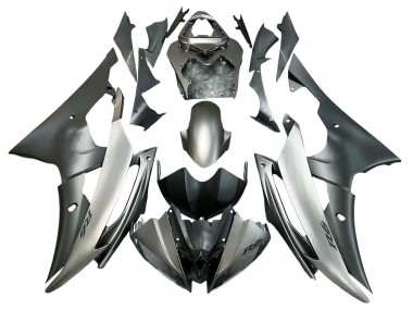 Argent Gris Carénage Moto Yamaha YZF 600 R6 2008-2016 Pas Chère