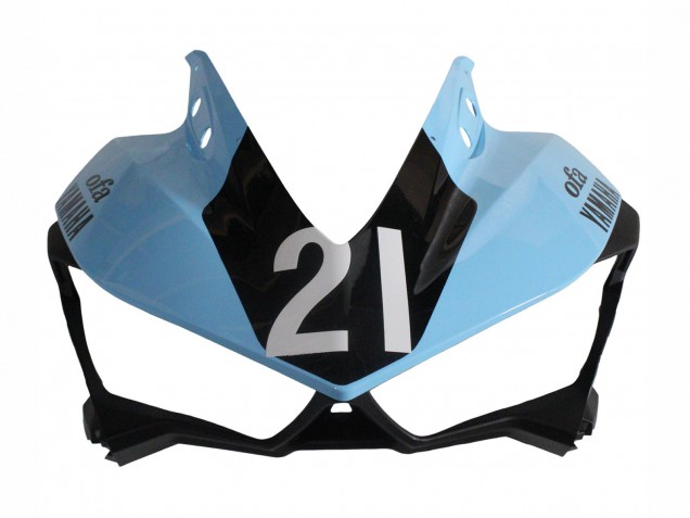 Bleu Clair Noir Yamalube 21 Carénage Moto Yamaha YZF R3/R25 2015-2018
