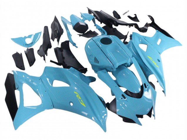Bleu Carénage Moto Yamaha YZF R7 2021-2024