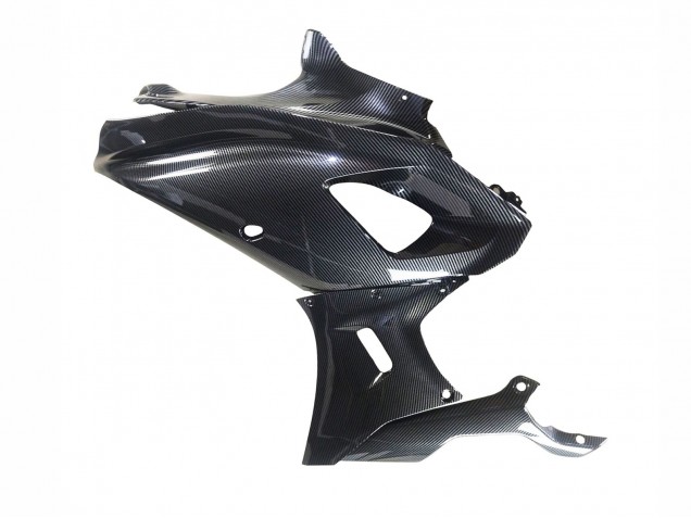 Noir Fibre de Carbone Carénage Moto Yamaha YZF R7 2021-2024