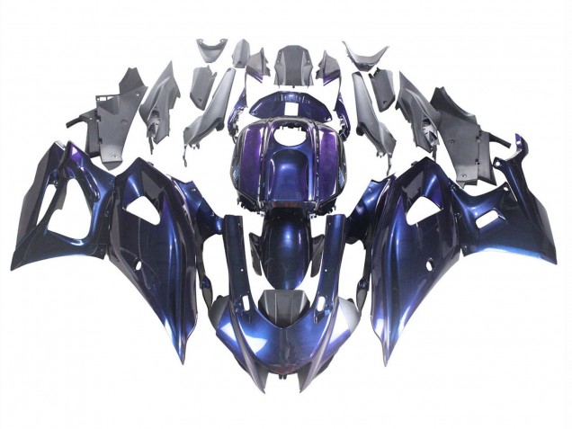 Pente Bleu Violet Carénage Moto Yamaha YZF R7 2021-2024