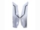 Blanc Noir Carénage Moto Kawasaki ZX10R 2021-2025