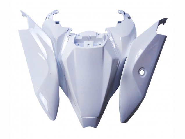 Blanc Noir Carénage Moto Kawasaki ZX10R 2021-2025