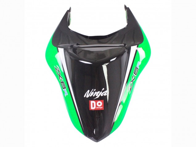 Vert Rouge Carénage Moto Kawasaki ZX6R 2007-2008