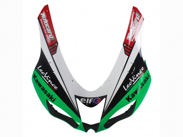 Vert Rouge Carénage Moto Kawasaki ZX6R 2007-2008