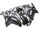 Noir Mat Jaune Logo Ninja Carénage Moto Kawasaki ZX6R 2007-2008