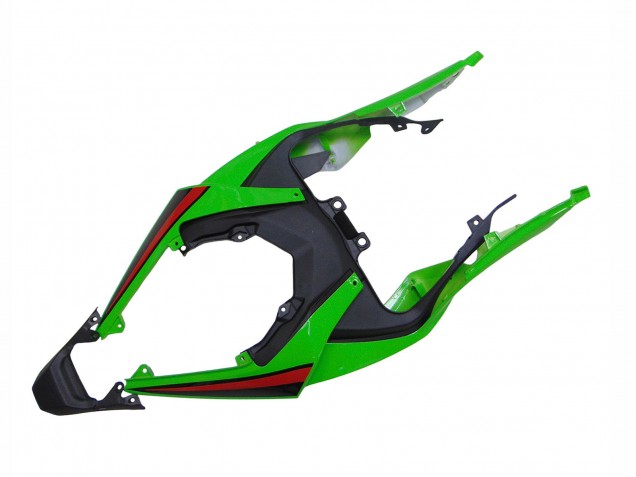 Vert Noir Brillant Rouge Carénage Moto Kawasaki ZX6R 2019-2022