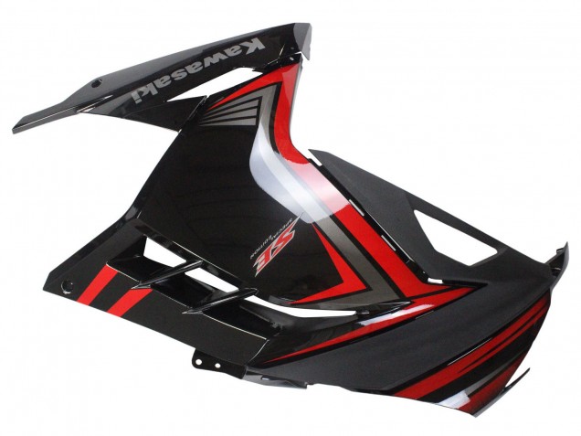 Rouge Noir Carénage Moto Kawasaki EX300 2013-2024