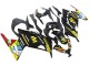 Noir Brillant Jaune Rouge Vert Bleu Blanc Carénage Moto Kawasaki EX300 2013-2024