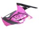 Rose Noir Carénage Moto Kawasaki EX300 2013-2024