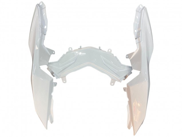 Blanc Noir Carénage Moto Kawasaki EX300 2013-2024