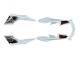 Blanc Rouge Noir Carénage Moto Kawasaki EX300 2013-2024