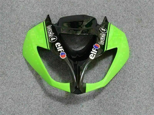 Vert Noir Brillant Elf Touch4 Bridgestone Carénage Moto Kawasaki ZX6R 2009-2012