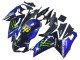 Bleu Noir Vert Monstre 46 Carénage Moto Aprilia RS125 2006-2011