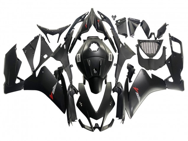 Noir Mat Kits Carénages Moto Aprilia RS4 50 125 2012-2018