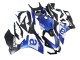 Bleu Blanc Noir Mat Carénage Moto Aprilia RS4 50 125 2012-2018
