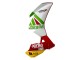 Blanc Rouge Vert Jaune Alitalia Carénages Moto Aprilia RS4 50 125 2012-2018
