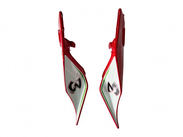 Blanc Rouge Vert Jaune Alitalia Carénages Moto Aprilia RS4 50 125 2012-2018