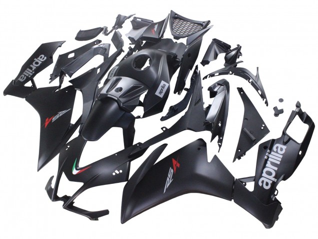 Noir Mat Kits Carénages Moto ABS Aprilia RS4 50 125 2012-2018