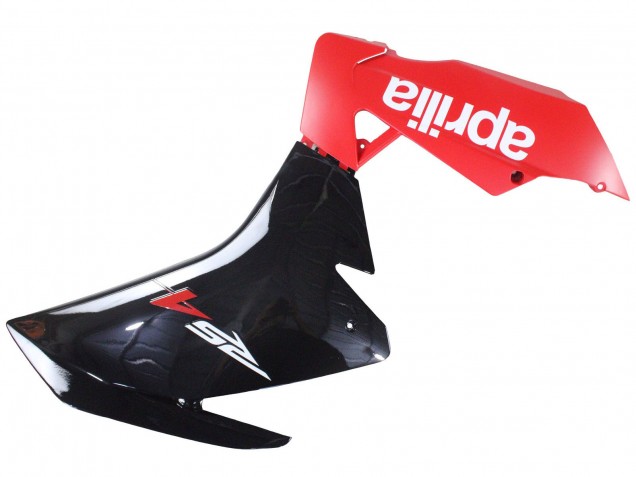 Rouge Noir Brillant Carénage Moto Aprilia RS4 50 125 2012-2018