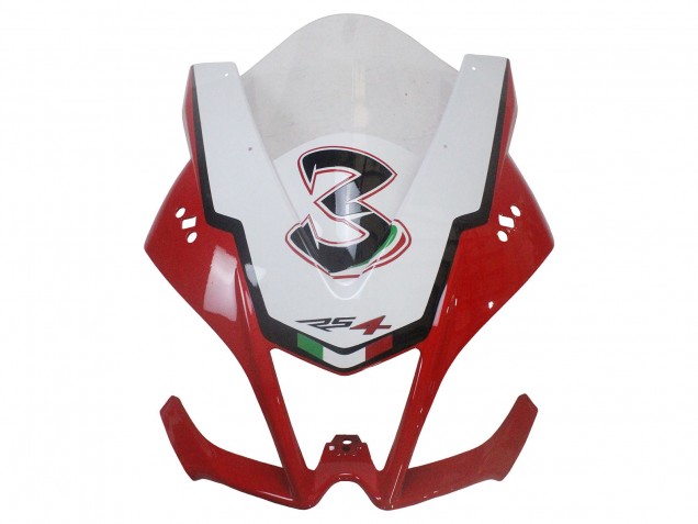 Blanc Rouge Vert Jaune Alitalia Kits Carénages Moto Aprilia RS4 50 125 2012-2018