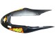 Noir Mat Orange Rossi Carénage Moto Honda CBR600 F4i 2004-2007