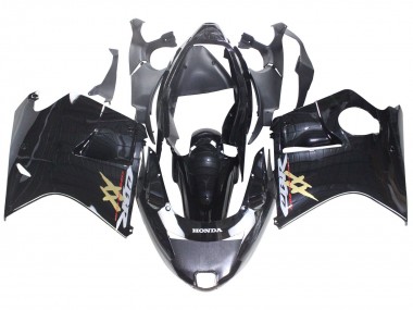 Noir Brillant Carénage Moto ABS Honda CBR1100XX Blackbird 1996-2007 Pas Chère