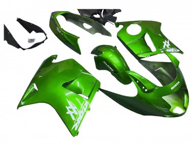 Vert Carénages Moto Honda CBR1100XX Blackbird 1996-2007 Pas Chère