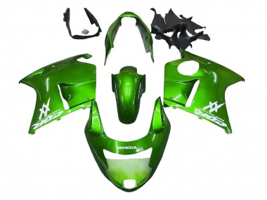 Vert Carénages Moto Honda CBR1100XX Blackbird 1996-2007 Pas Chère