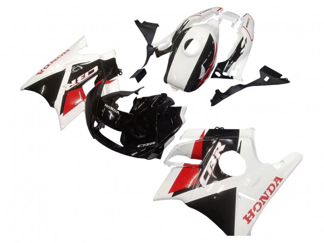Blanc Rouge Noir Brillant Carénage Moto Honda CBR600 F2 1991-1994