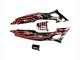 Rouge Noir Brillant Kits Carénages Moto Honda CBR600 F3 1997-1998