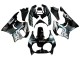 Argent Noir Brillant Carénage Moto Honda CBR900RR 893 1992-1993
