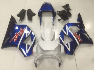 Blanc Bleu Noir Brillant Carénage Moto Honda CBR900RR 893 1994-1995 Pas Chère