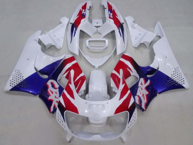 Blanc Rouge Bleu Carénage Moto Honda CBR900RR 893 1994-1995