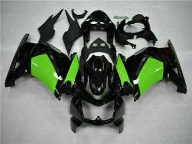 Noir Brillant Vert Carénage Moto Kawasaki EX250 2008-2012 Pas Chère