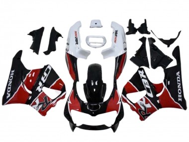 Blanc Rouge Noir Brillant Carénage Moto Honda CBR900RR 893 1996-1997 Pas Chère