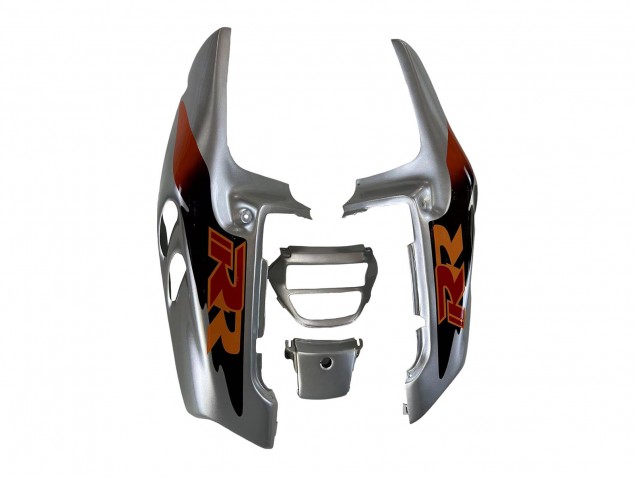 Argent Rouge Noir Brillant Carénage Moto Honda CBR900RR 893 1996-1997