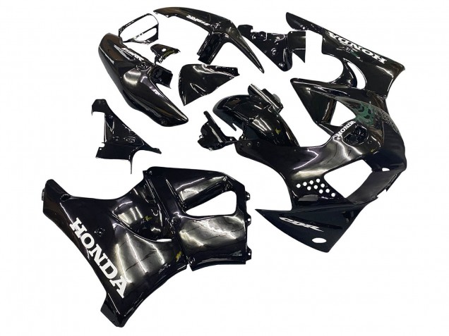 Noir Brillant Blanc Décalque Carénage Moto Honda CBR900RR 919 1998-1999