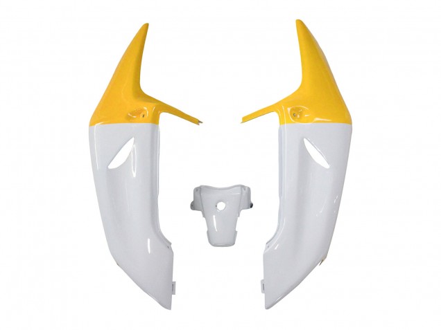 Blanc Jaune Noir Brillant Carénage Moto Honda CBR900RR 919 1998-1999