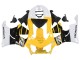 Blanc Jaune Noir Brillant Carénage Moto Honda CBR900RR 919 1998-1999