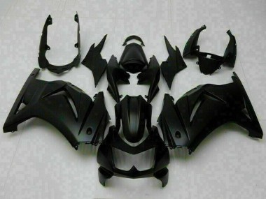 Noir Mat Carénage Moto Kawasaki EX250 2008-2012 Pas Chère