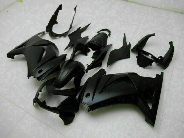 Noir Mat Carénage Moto Kawasaki EX250 2008-2012 Pas Chère