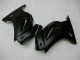Noir Mat Carénage Moto Kawasaki EX250 2008-2012