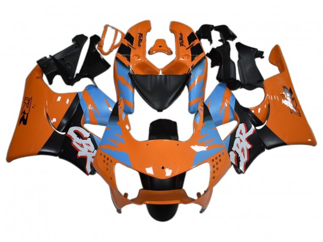 Orange Bleu Noir Mat Carénage Moto Honda CBR900RR 919 1998-1999