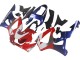 Argent Rouge Bleu Carénage Moto Honda CBR900RR 929 2000-2001