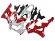 Blanc Rouge Carénage Moto Honda CBR900RR 929 2000-2001