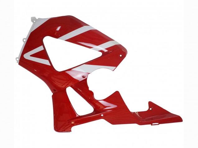 Blanc Rouge Carénage Moto Honda CBR900RR 929 2000-2001