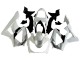Blanc Argent Carénage Moto Honda CBR900RR 929 2000-2001