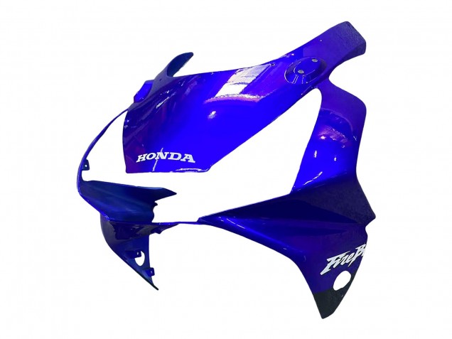 Bleu Noir Brillant Kits Carénages Moto Honda CBR900RR 954 2002-2003