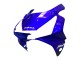 Bleu Noir Brillant Kits Carénages Moto Honda CBR900RR 954 2002-2003